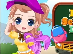 Girl Games, Back to School Dress Up, Games-kids.com