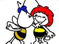 Maya the Bee Games, Back to School Maya the Bee Coloring Book, Games-kids.com