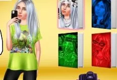 Celebrities Games, Baddie Billie Transformation, Games-kids.com