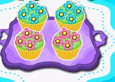 Cooking Games, Bake Colorful Cupcakes, Games-kids.com