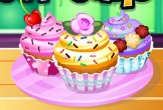 Cooking Games, Baking Super Cupcakes, Games-kids.com