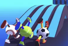 3D Games, Ball Legs 3D, Games-kids.com