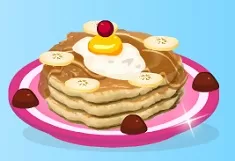 Cooking Games, Banana Pancake, Games-kids.com