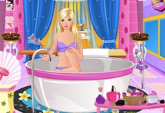 barbie spa salon