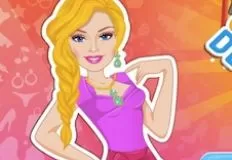 Barbie Games, Barbie Colorful Designs, Games-kids.com
