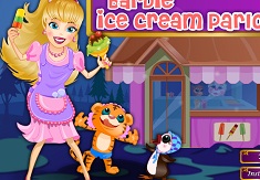barbie ice cream parlour games