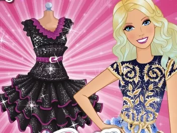 Barbie Games, Barbie My Little Black Dress, Games-kids.com