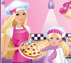 barbie pizza games