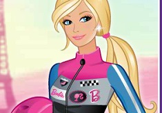 barbie race car