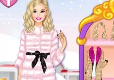 Barbie Games, Barbie Winter Glitter Trends, Games-kids.com