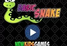 Boys Games, Basic Snake, Games-kids.com