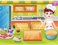 Cooking Games, BBQ Beef with Baby Cher, Games-kids.com