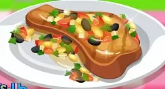 Cooking Games, BBQ with Veal Tomato, Games-kids.com