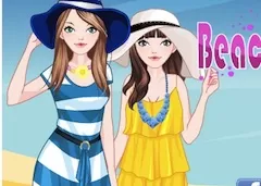 Girl Games, Beach Babe Twins, Games-kids.com