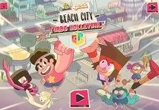 Steven Universe Games, Beach City Turbo Volleyball, Games-kids.com