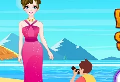 Dress Up Games, Beach Photo Shoot, Games-kids.com