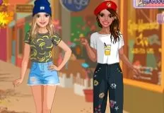 Girl Games, Beanies and Berets Dress Up, Games-kids.com