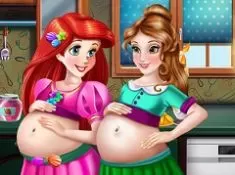 Princess Games, Beauties Pregnant BFFs, Games-kids.com