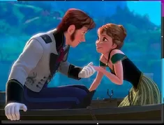 Frozen  Games, Beautiful Anna and Hans Puzzle, Games-kids.com