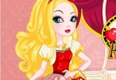 Ever After High Games, Beautiful Apple White, Games-kids.com