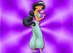 Aladdin Games, Beautiful Jasmine Princess Puzzle, Games-kids.com