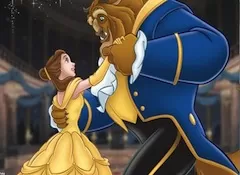 Beauty and The Beast Games, Beauty and the Beast Dancing Puzzle, Games-kids.com