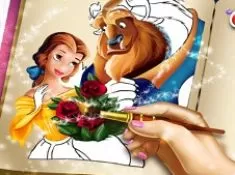 Beauty and The Beast Games, Beauty Coloring Book, Games-kids.com