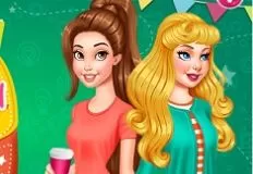 Princess Games, Beauty New Girl in School, Games-kids.com