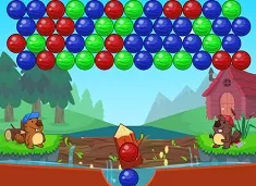 Bubble Shooter Games, Beaver Bubbles, Games-kids.com