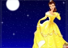 Beauty and The Beast Games, Belle and the Stars Puzzle, Games-kids.com