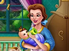 Beauty and The Beast Games, Belle Baby Feeding, Games-kids.com