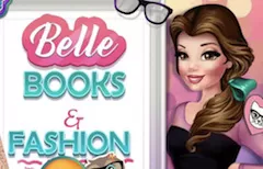 Beauty and The Beast Games, Belle Books and Fashion, Games-kids.com