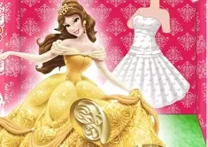 Beauty and The Beast Games, Belle Dream Dress, Games-kids.com