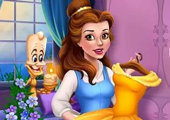 Beauty and The Beast Games, Belle Magical Closet, Games-kids.com