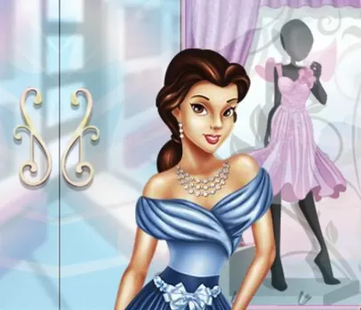 Beauty and The Beast Games, Belle New Look, Games-kids.com