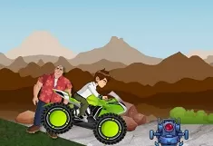 Ben 10 Games, Ben 10 Bike Adventure, Games-kids.com