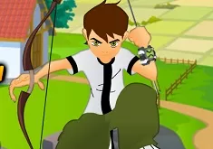 Ben 10 Games, Ben 10 Bow and Arrow Shooting, Games-kids.com