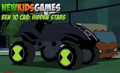 Ben 10 Games, Ben 10 Car Hidden Stars, Games-kids.com