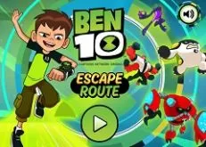 Ben 10 Games, Ben 10 Escape Route, Games-kids.com