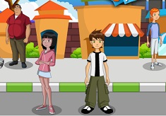 BEN 10 FIRST KISSING - BEN 10 GAMES