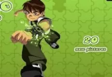 Ben 10 Games, Ben 10 Puzzle Set, Games-kids.com