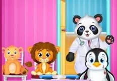 Doctor Games, Best Doctor in Animal World, Games-kids.com