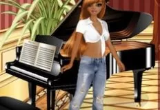 Celebrities Games, Beyonce Doll Dress Up, Games-kids.com