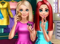 Girl Games, BFF Make Up Time, Games-kids.com