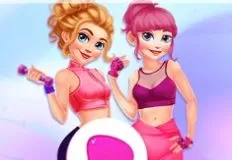 Girl Games, BFFs Fitness Lifestyle, Games-kids.com