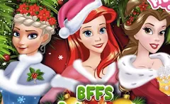 Princess Games, BFFS Princesses Christmas, Games-kids.com