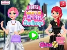 Princess Games, BFFs What Is In My Bag Challenge, Games-kids.com