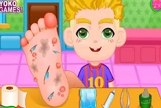 Doctor Games, Big Foot Doctor, Games-kids.com