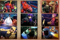 Big Hero 6 Games, Big Hero 6 Puzzle Set, Games-kids.com