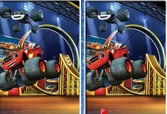 Blaze and The Monster Machines Games, Blaze and the Monster Machines 6 Differences, Games-kids.com